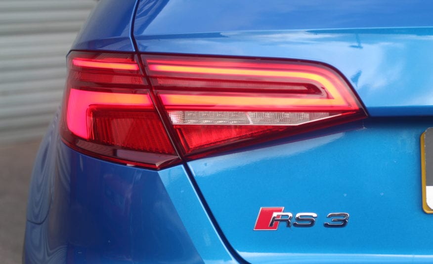 2018 (18) Audi RS3 2.5 TFSI Sportback S Tronic quattro (s/s) 5dr