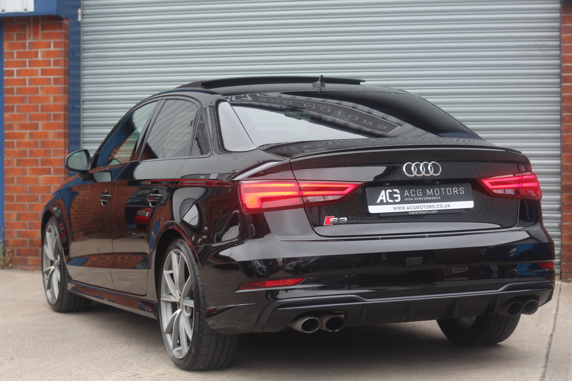 2018 (18) Audi S3 2.0 TFSI Black Edition S Tronic quattro (s/s) 4dr