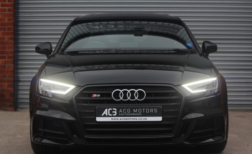 2018 (18) Audi S3 2.0 TFSI Black Edition S Tronic quattro (s/s) 4dr