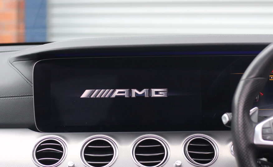 2018 (18) Mercedes-Benz E Class 4.0 E63 BiTurbo V8 AMG (Premium) SpdS MCT 4MATIC+ (s/s) 4dr