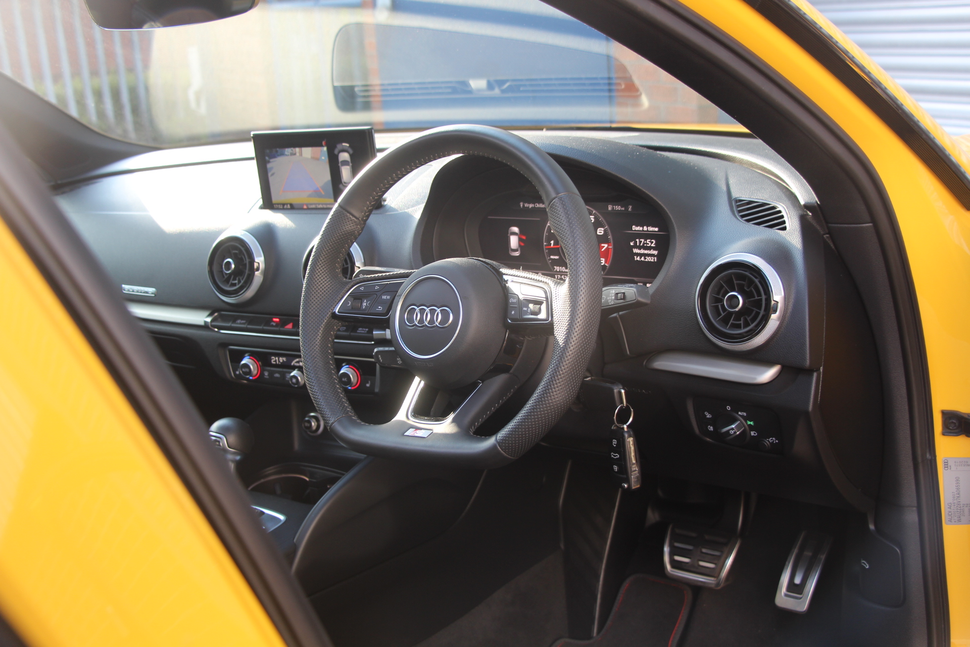 2019 (19) Audi S3 2.0 TFSI Black Edition Sportback S Tronic quattro (s/s) 5dr