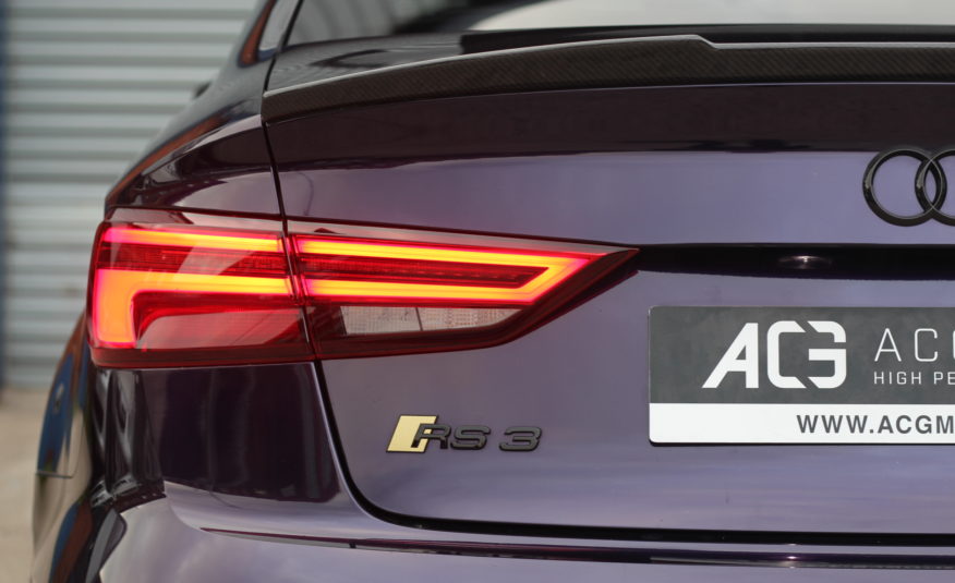 2018 (18) Audi RS3 2.5 TFSI S Tronic quattro (s/s) 4dr