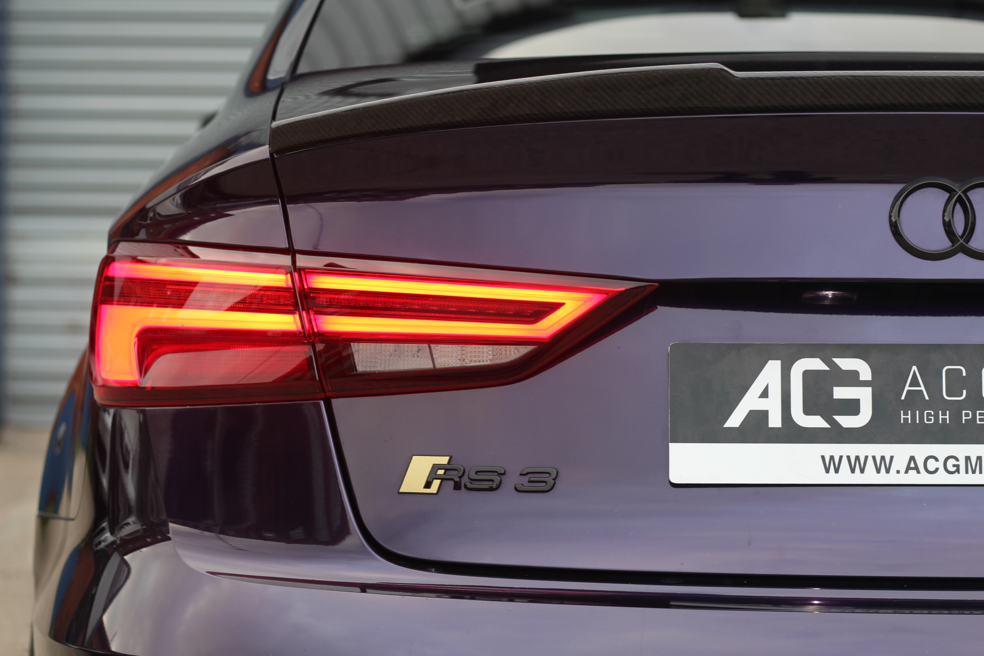 2018 (18) Audi RS3 2.5 TFSI S Tronic quattro (s/s) 4dr