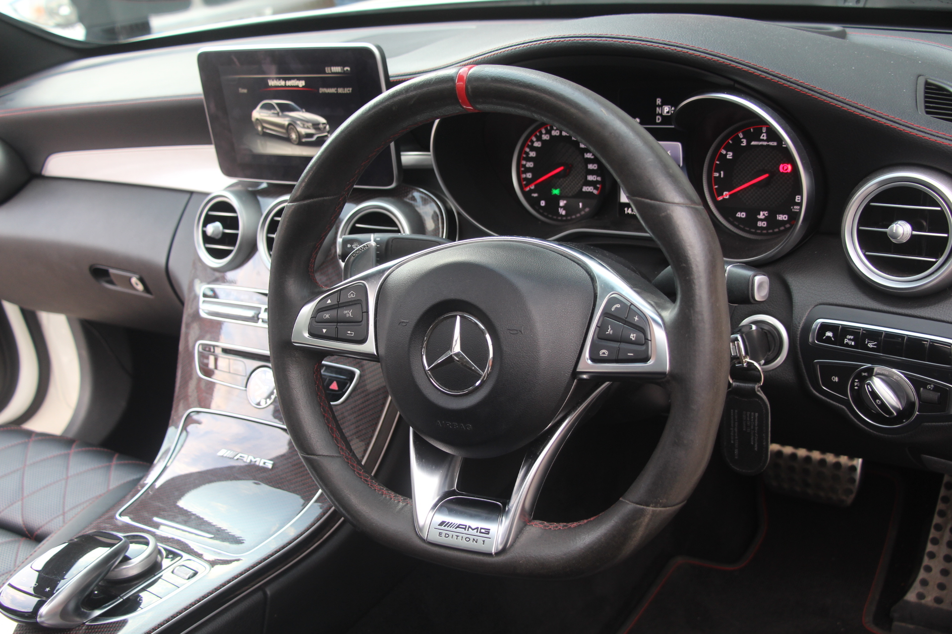 2015 (15) Mercedes-Benz C Class 4.0 C63 V8 BiTurbo AMG S Edition 1 SpdS MCT (s/s) 4dr