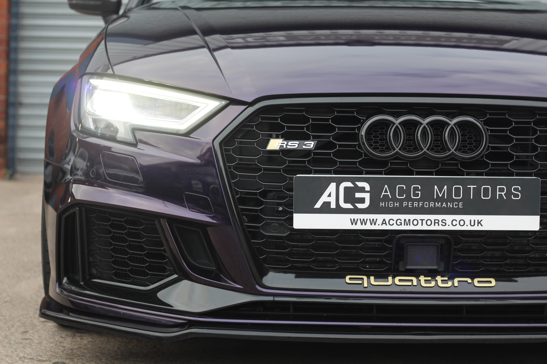 2018 (18) Audi RS3 2.5 TFSI S Tronic quattro (s/s) 4dr