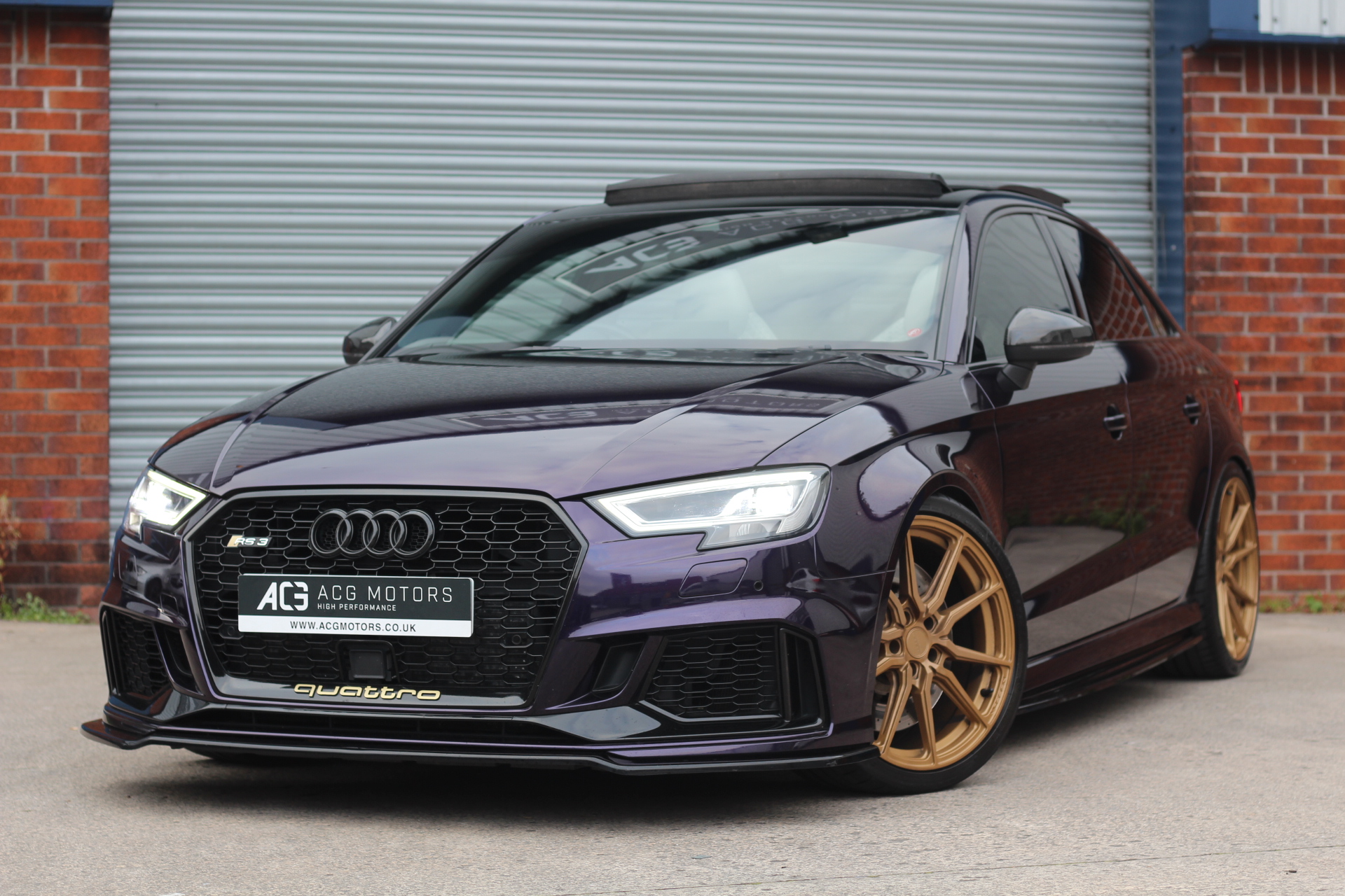 2018 (18) Audi RS3 2.5 TFSI S Tronic quattro (s/s) 4dr