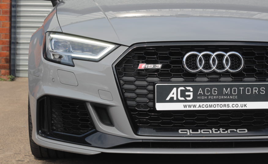 2018 (68) Audi RS3 2.5 TFSI S Tronic quattro (s/s) 4dr