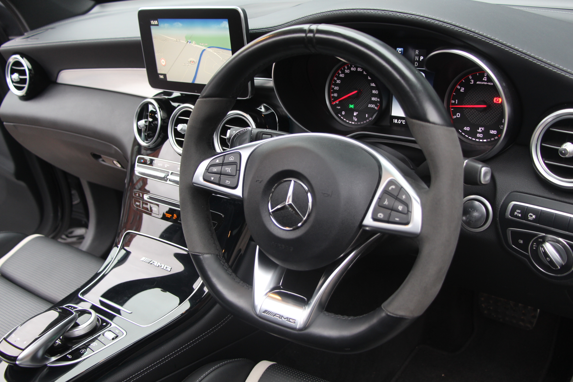 2018 (68) Mercedes-Benz GLC Class 4.0 GLC63 V8 BiTurbo AMG S (Premium) SpdS MCT 4MATIC+ (s/s) 5dr