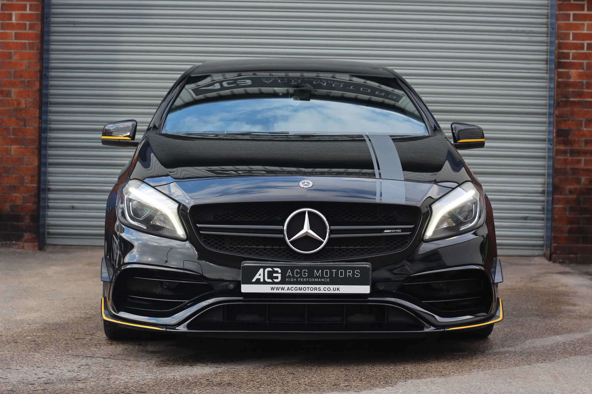 2017 (67) Mercedes-Benz A Class 2.0 A45 AMG Yellow Night Edition SpdS DCT 4MATIC Euro 6 (s/s) 5dr