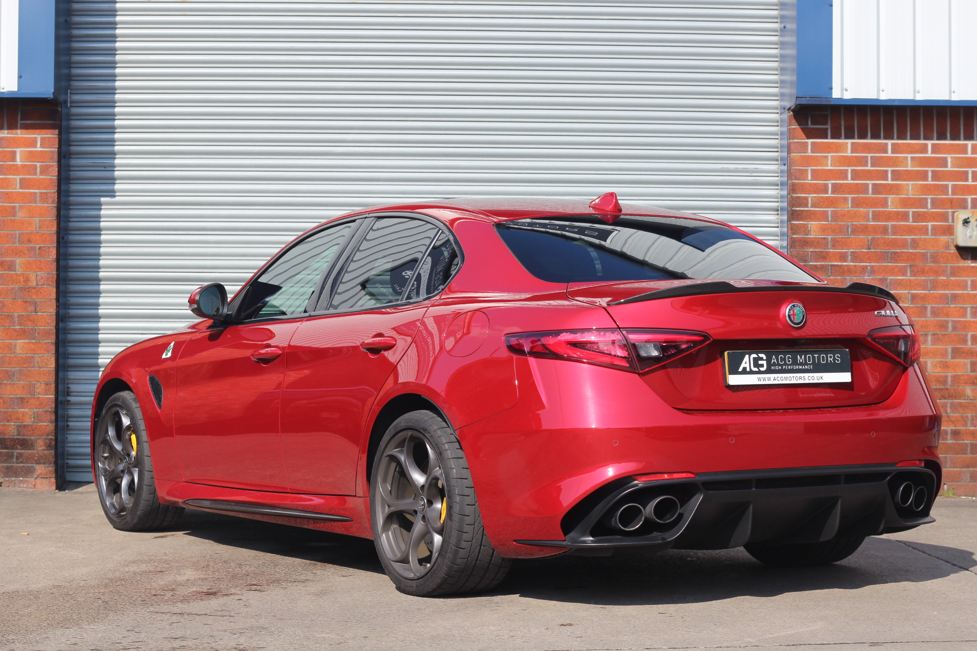 2018 (18) Alfa Romeo Giulia 2.9 V6 Bi-Turbo Quadrifoglio Auto Euro 6 (s/s) 4dr