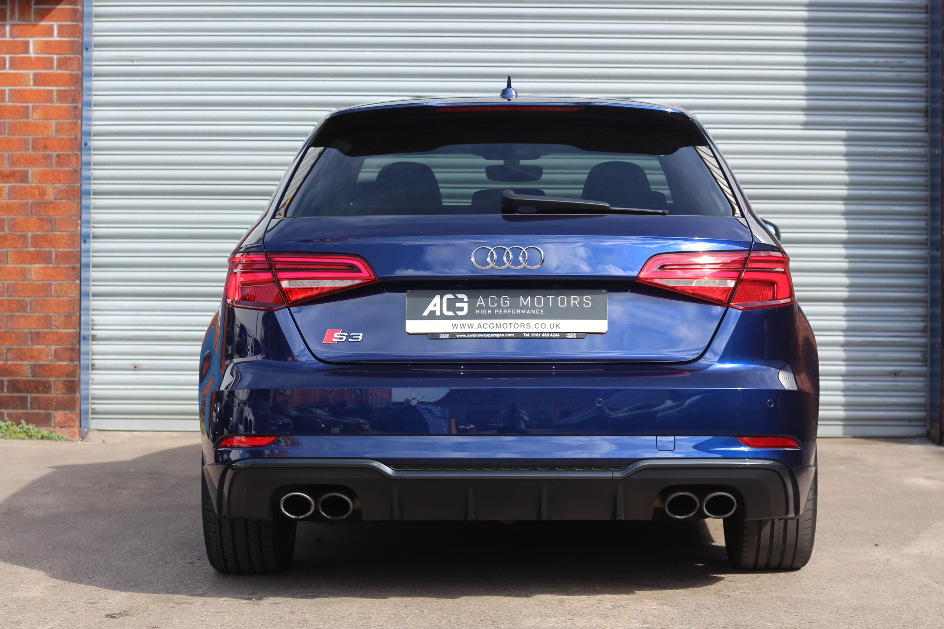 2018 (18) Audi S3 2.0 TFSI Black Edition Sportback S Tronic quattro Euro 6 (s/s) 5dr