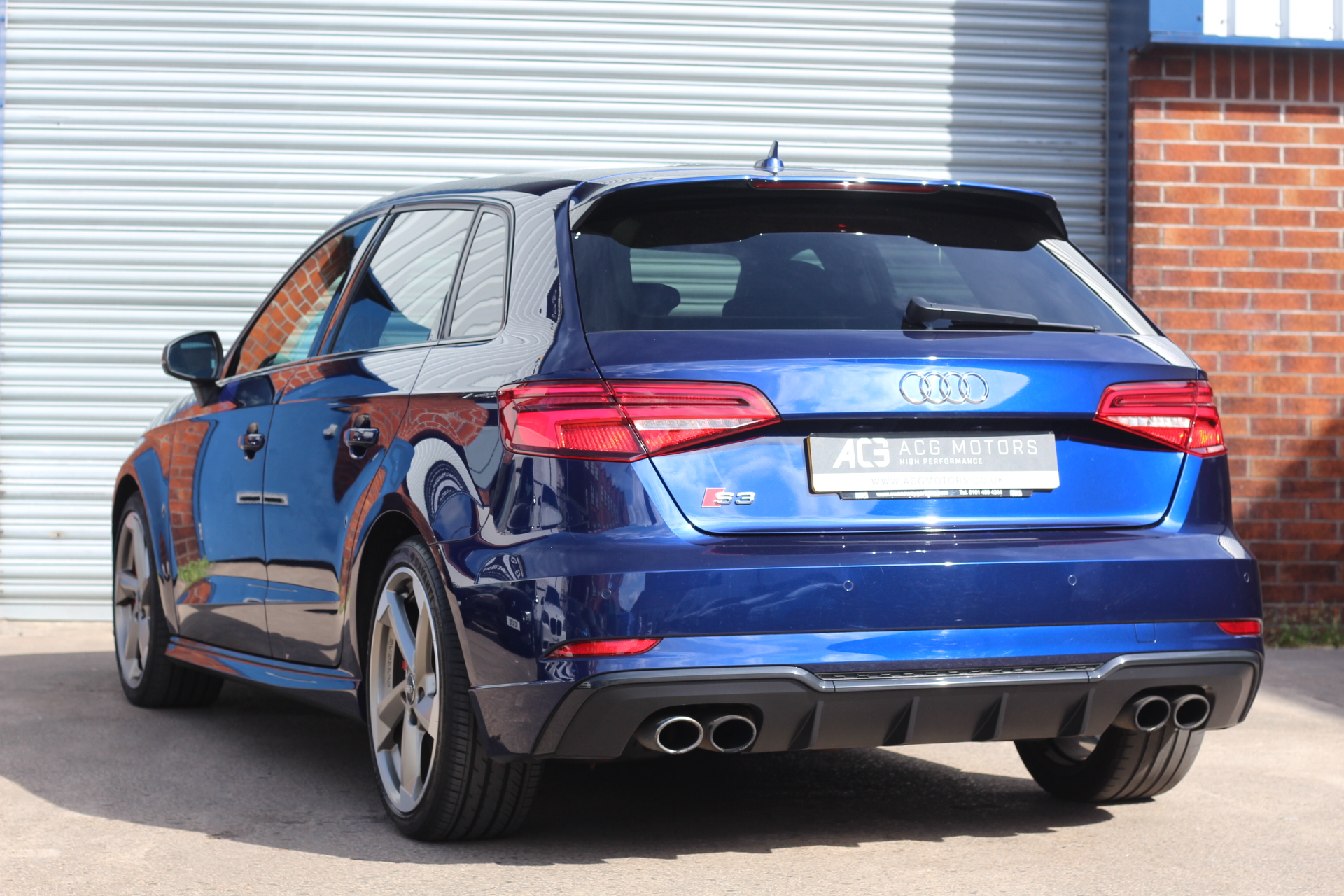 2018 (18) Audi S3 2.0 TFSI Black Edition Sportback S Tronic quattro Euro 6 (s/s) 5dr
