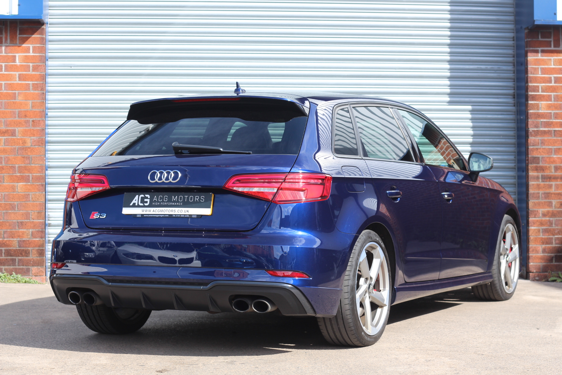 2018 (18) Audi S3 2.0 TFSI Black Edition Sportback S Tronic quattro Euro 6 (s/s) 5dr