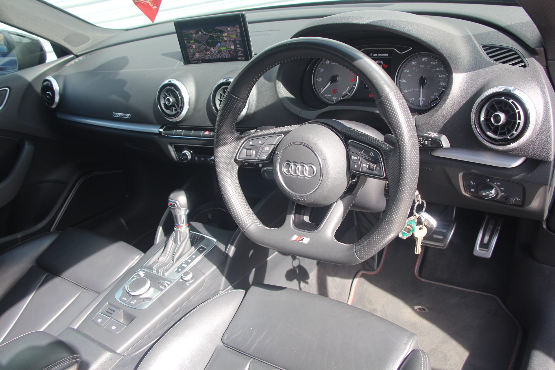 2018 (18) Audi S3 2.0 TFSI Black Edition Sportback S Tronic quattro Euro 6 (s/s) 5dr