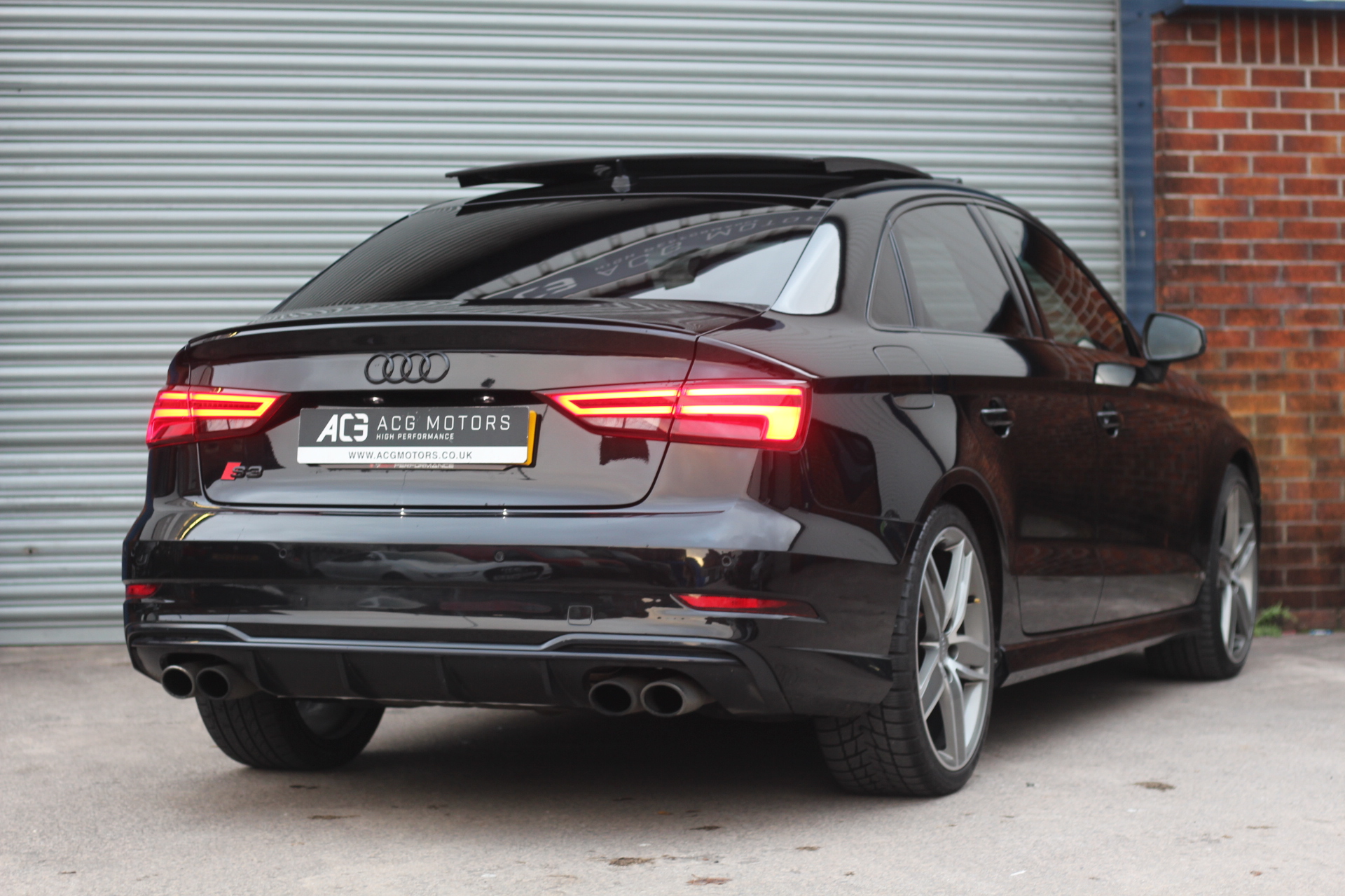 2018 (18) Audi S3 2.0 TFSI Black Edition S Tronic quattro Euro 6 (s/s) 4dr