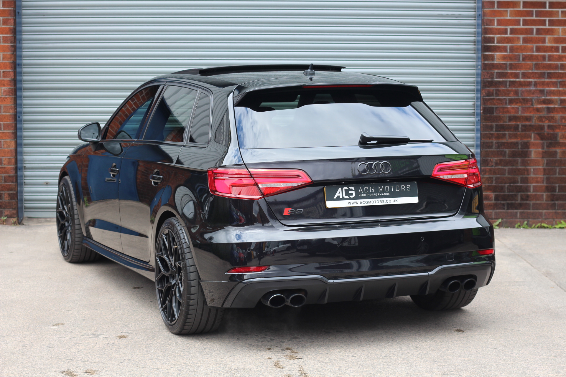 2018 (18) Audi S3 2.0 TFSI Black Edition Sportback S Tronic quattro Euro 6 (s/s) 5dr