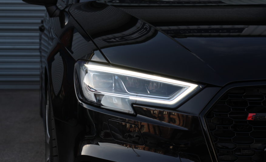 2018 (18) Audi S3 2.0 TFSI Black Edition Sportback S Tronic quattro Euro 6 (s/s) 5dr