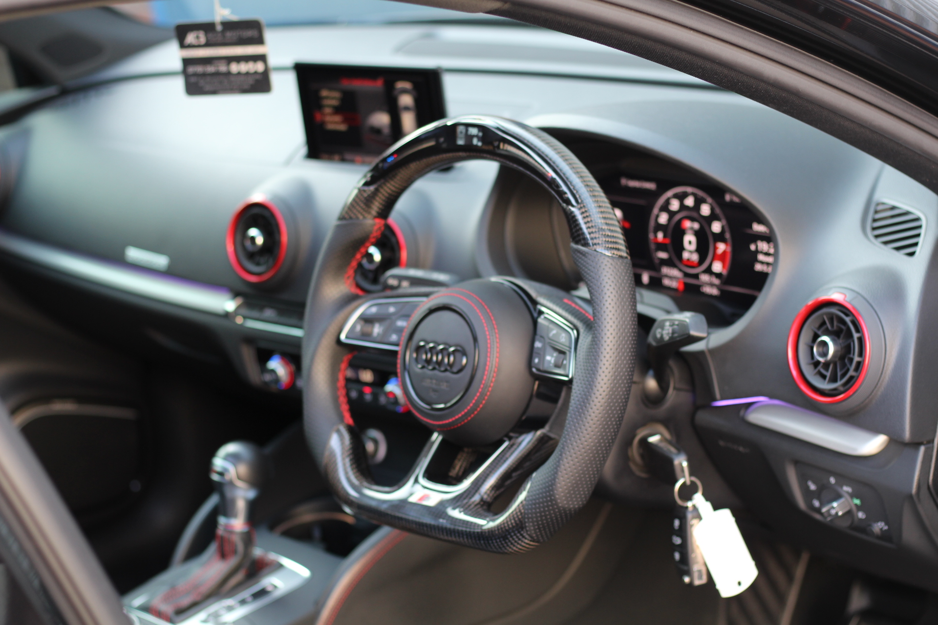 2018 (18) Audi S3 2.0 TFSI Black Edition Sportback S Tronic quattro Euro 6 (s/s) 5dr