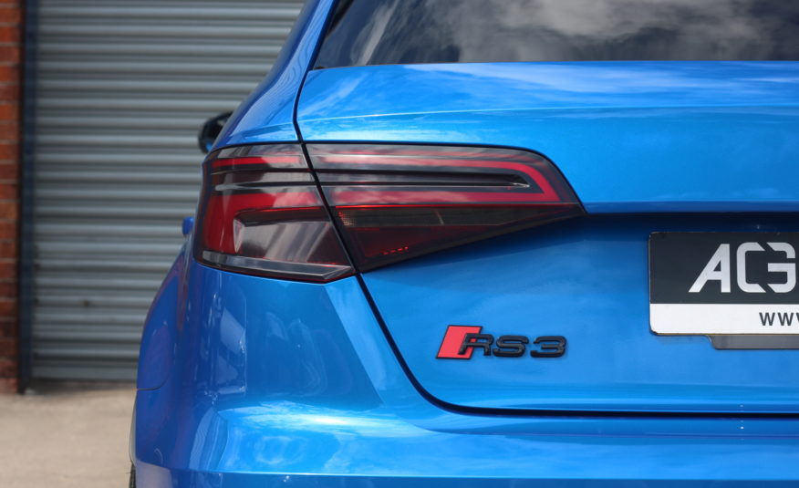 2018 (18) Audi RS3 2.5 TFSI Sportback S Tronic quattro Euro 6 (s/s) 5dr