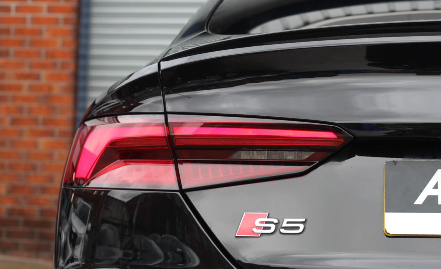 2018 (68) Audi S5 3.0 TFSI V6 Sportback Tiptronic quattro Euro 6 (s/s) 5dr