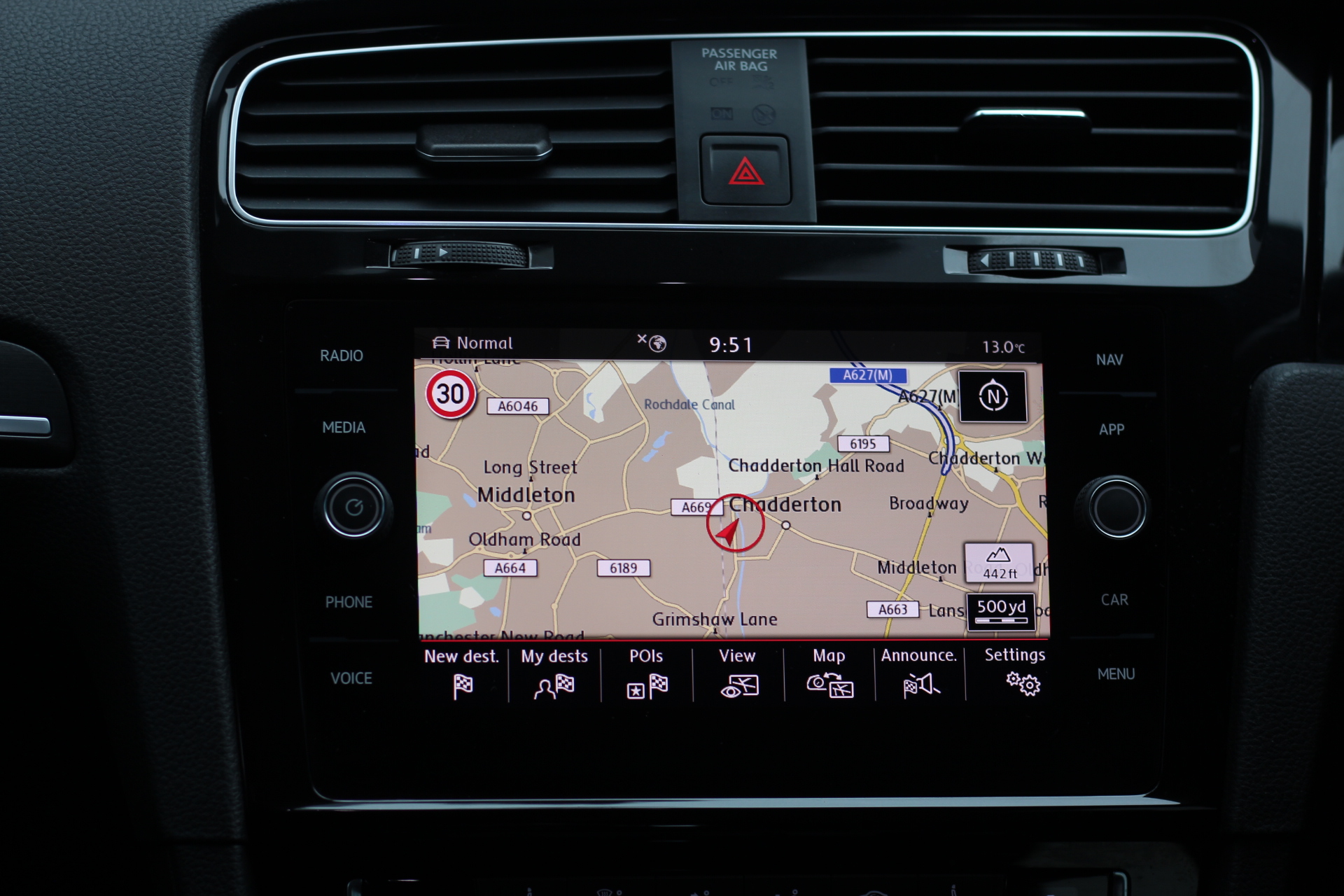 2019 (19) Volkswagen Golf 2.0 TSI GTI Performance DSG Euro 6 (s/s) 5dr