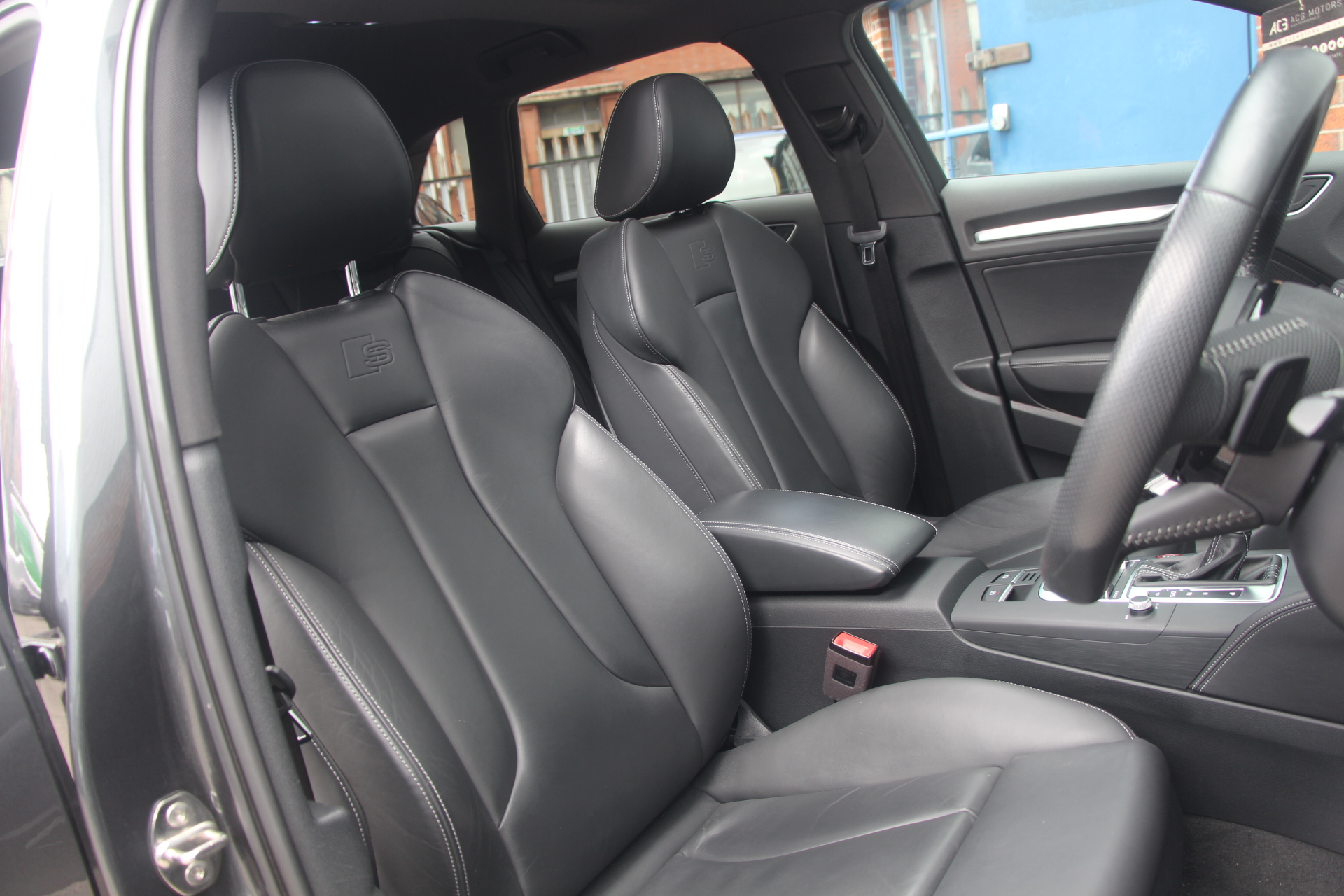 2017 (17) Audi S3 2.0 TFSI Black Edition Sportback S Tronic quattro Euro 6 (s/s) 5dr