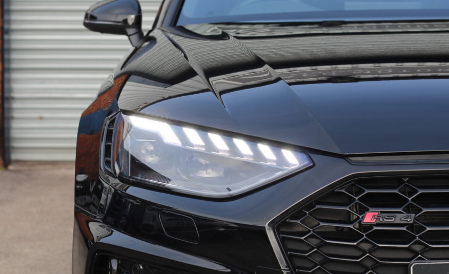 2021 (21) Audi RS4 Avant 2.9 TFSI V6 Carbon Black Tiptronic quattro Euro 6 (s/s) 5dr