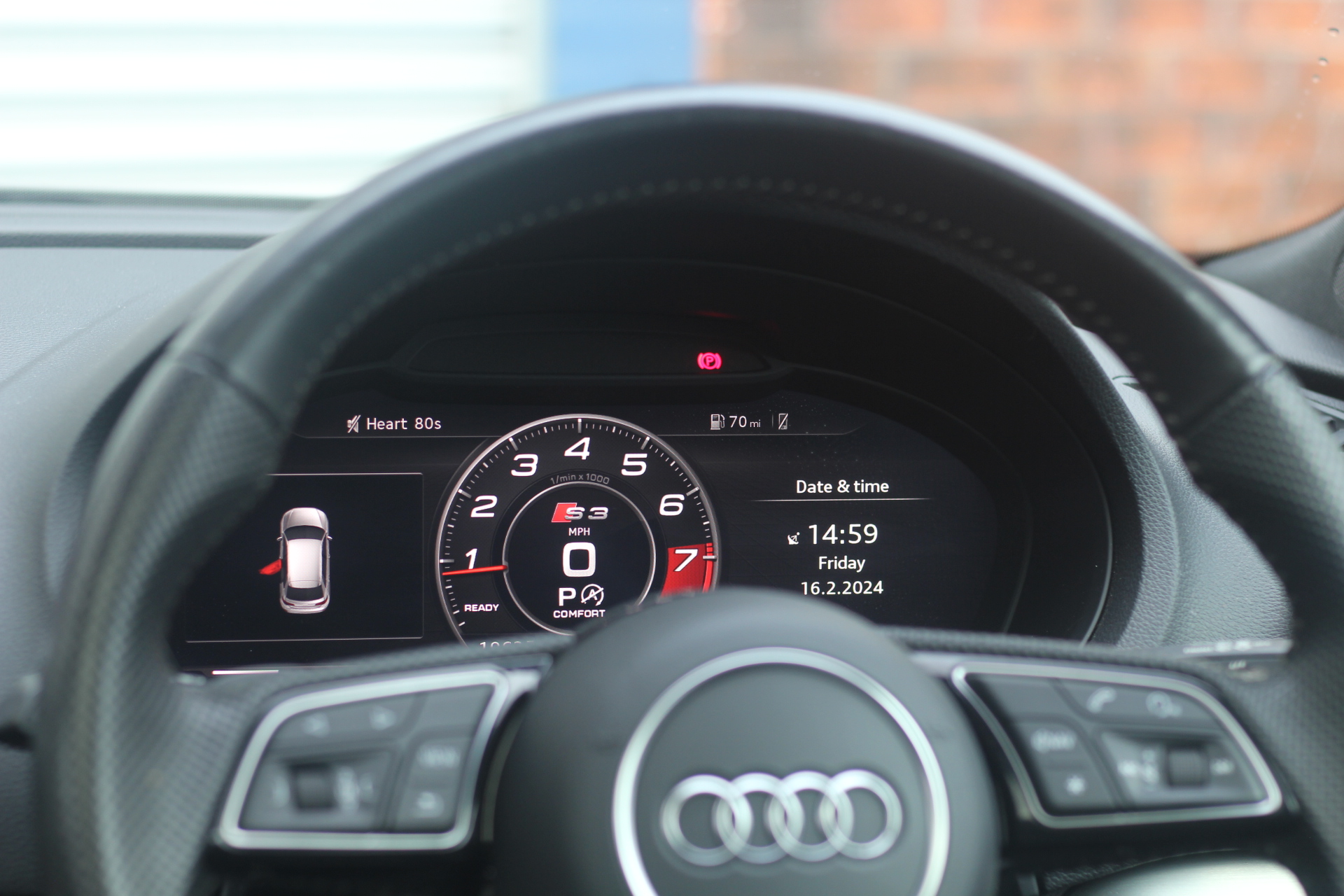 2019 (19) Audi S3 2.0 TFSI Black Edition Sportback S Tronic quattro Euro 6 (s/s) 5dr