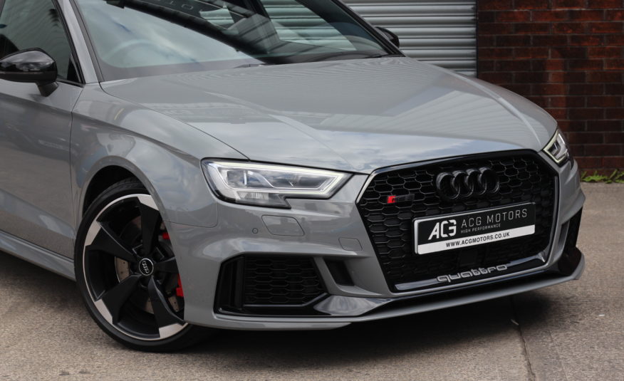 2019 (19) Audi RS3 2.5 TFSI Audi Sport Edition S Tronic quattro Euro 6 (s/s) 4dr