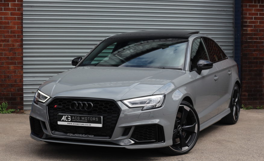 2019 (19) Audi RS3 2.5 TFSI Audi Sport Edition S Tronic quattro Euro 6 (s/s) 4dr