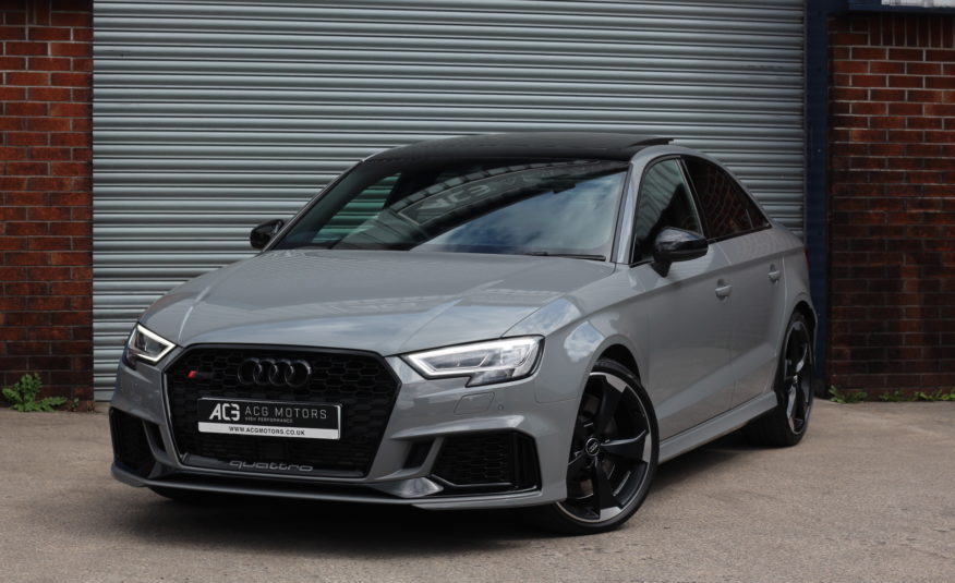 2019 (19) Audi RS3 2.5 TFSI Audi Sport Edition S Tronic quattro Euro 6 (s/s) 4dr