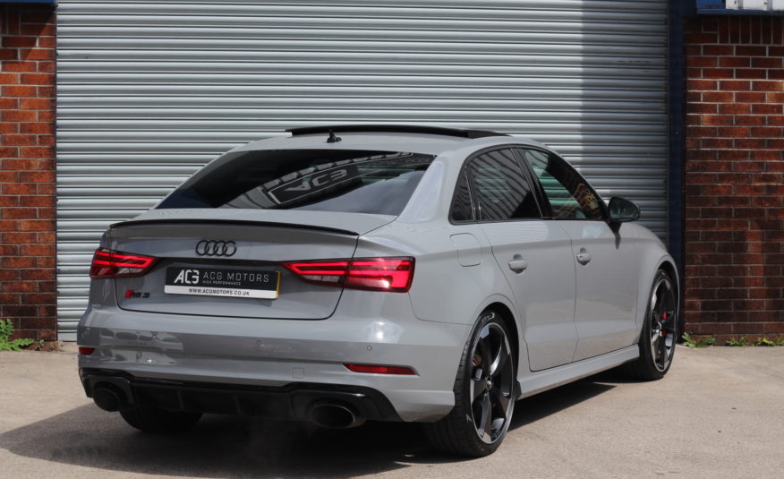 2019 (19) Audi RS3 2.5 TFSI Audi Sport Edition S Tronic quattro Euro 6 (s/s) 4dr