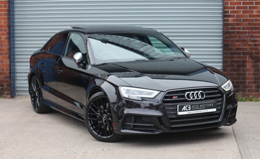 2019 (19) Audi S3 2.0 TFSI Black Edition S Tronic quattro Euro 6 (s/s) 4dr