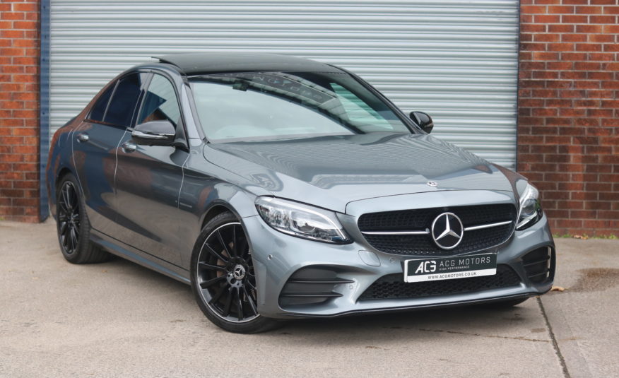 2021 (21) Mercedes-Benz C Class 2.0 C220d AMG Line Night Edition (Premium Plus) G-Tronic+ Euro 6 (s/s) 4dr