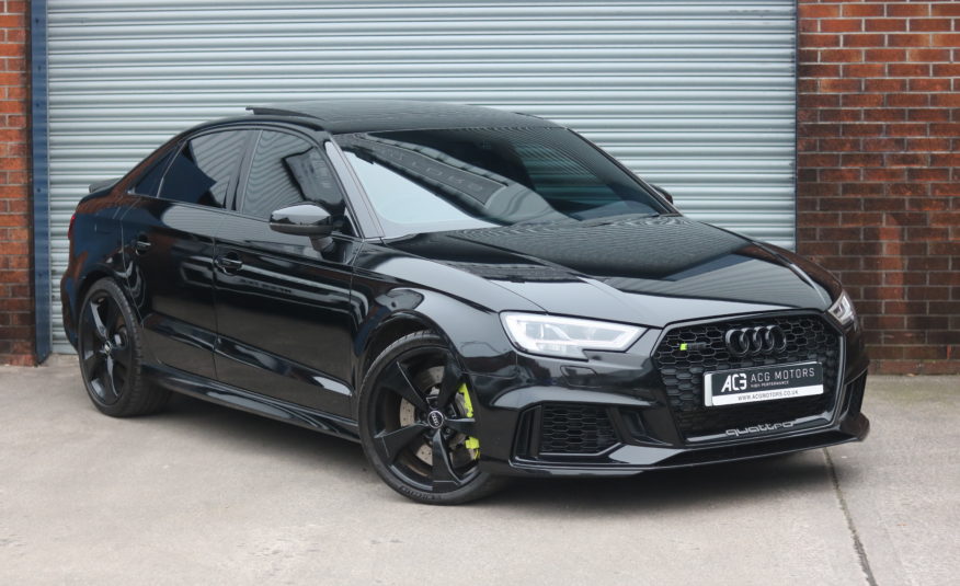 2019 (69) Audi RS3 2.5 TFSI Audi Sport Edition S Tronic quattro Euro 6 (s/s) 4dr