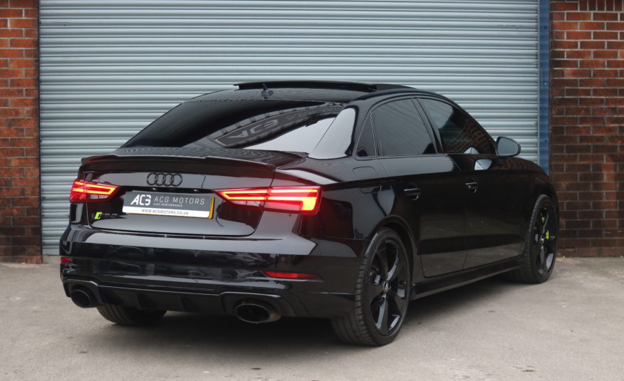 2019 (69) Audi RS3 2.5 TFSI Audi Sport Edition S Tronic quattro Euro 6 (s/s) 4dr