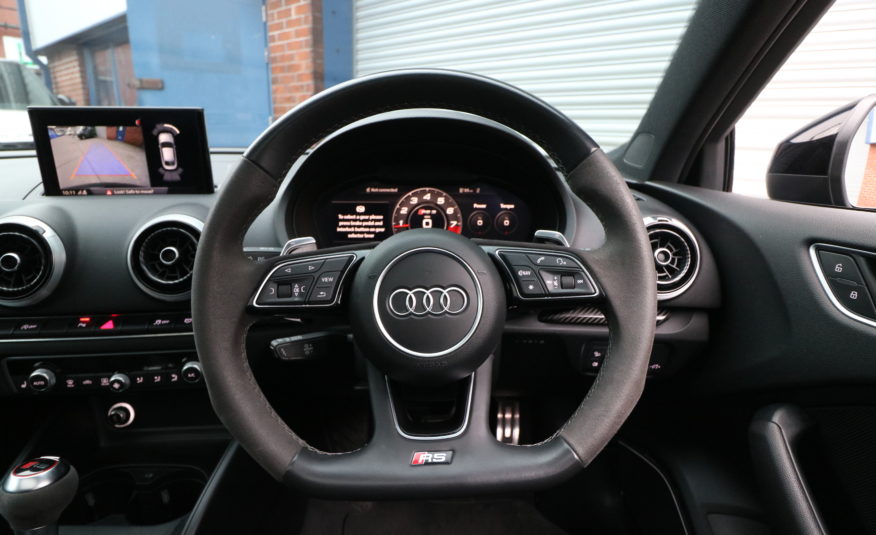 2019 (69) Audi RS3 2.5 TFSI Audi Sport Edition S Tronic quattro Euro 6 (s/s) 4dr