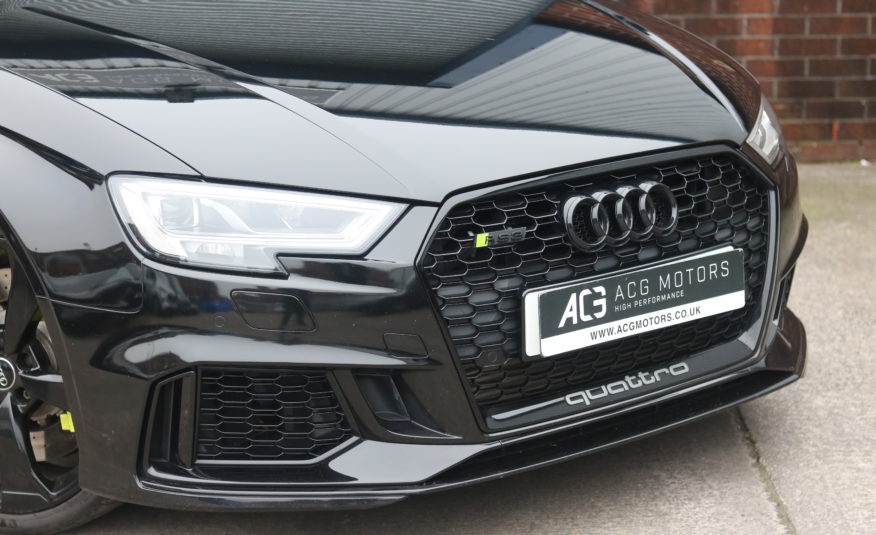 2019 (69) Audi RS3 2.5 TFSI Audi Sport Edition S Tronic quattro Euro 6 (s/s) 4dr