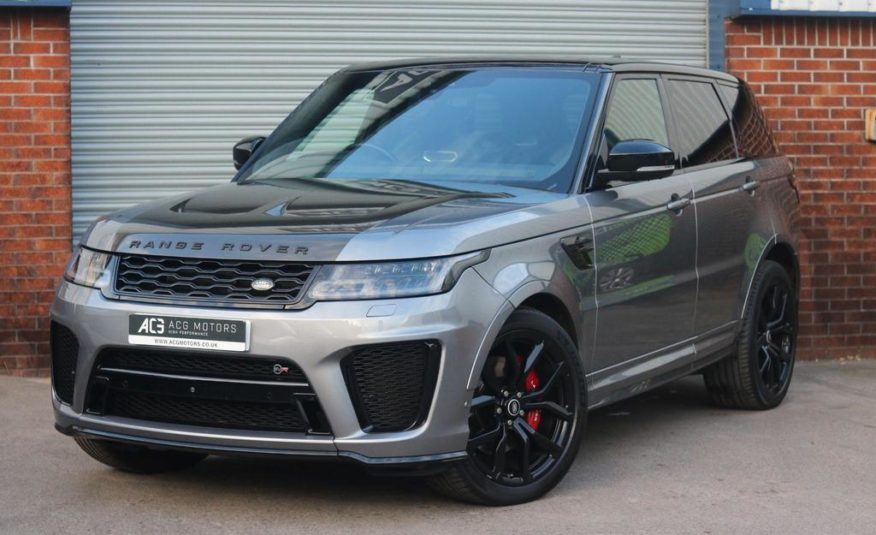 2019 (19) Land Rover Range Rover Sport 5.0 P575 V8 SVR Auto 4WD Euro 6 (s/s) 5dr