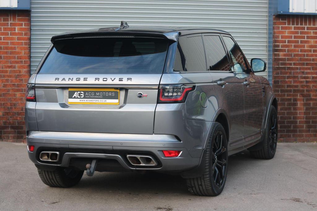 2019 (19) Land Rover Range Rover Sport 5.0 P575 V8 SVR Auto 4WD Euro 6 (s/s) 5dr