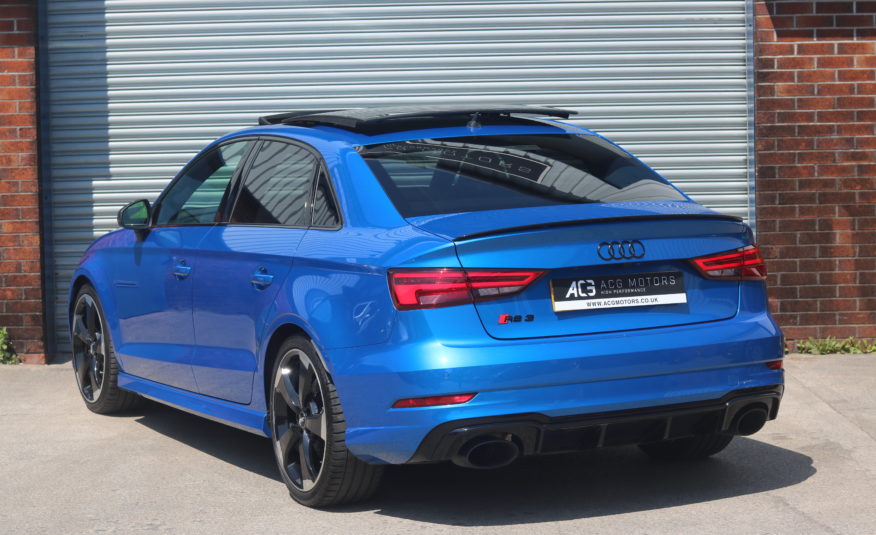 2020 (20) Audi RS3 2.5 TFSI Audi Sport Edition S Tronic quattro Euro 6 (s/s) 4dr