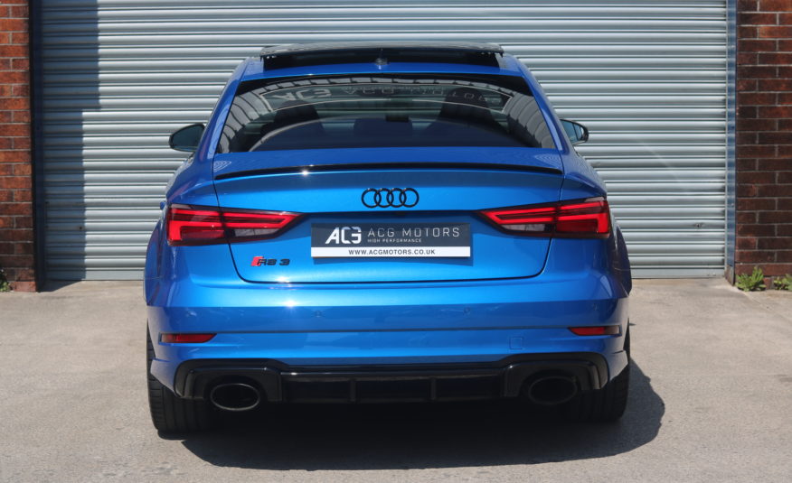 2020 (20) Audi RS3 2.5 TFSI Audi Sport Edition S Tronic quattro Euro 6 (s/s) 4dr