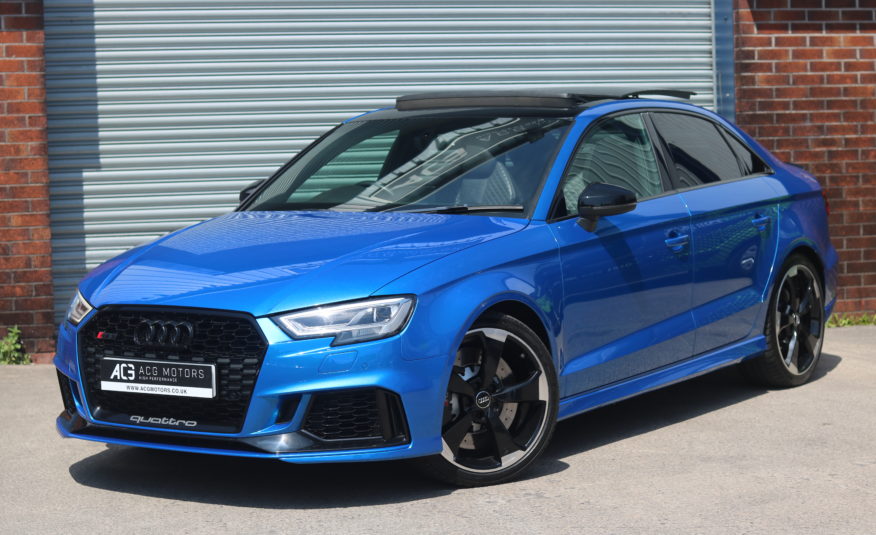 2020 (20) Audi RS3 2.5 TFSI Audi Sport Edition S Tronic quattro Euro 6 (s/s) 4dr