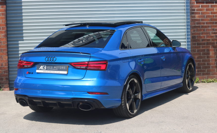2020 (20) Audi RS3 2.5 TFSI Audi Sport Edition S Tronic quattro Euro 6 (s/s) 4dr