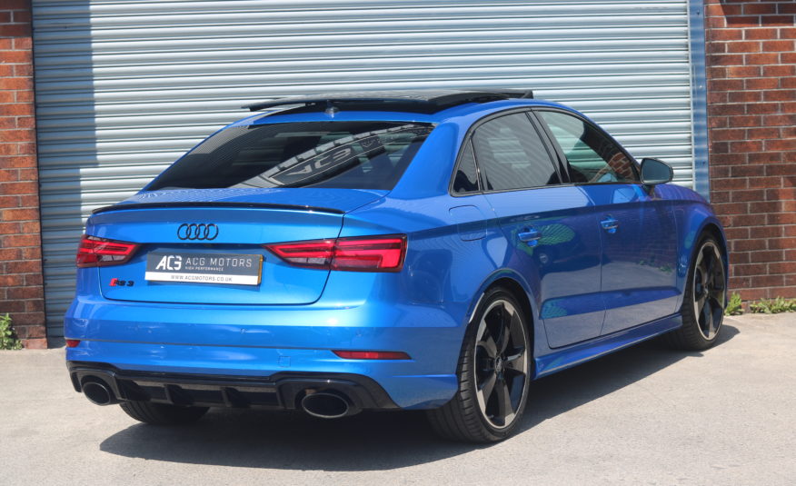 2020 (20) Audi RS3 2.5 TFSI Audi Sport Edition S Tronic quattro Euro 6 (s/s) 4dr