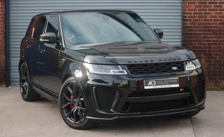 2021 (71) Land Rover Range Rover Sport 5.0 P575 V8 SVR Carbon Edition Auto 4WD Euro 6 (s/s) 5dr