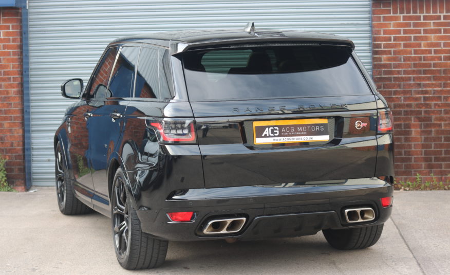 2021 (71) Land Rover Range Rover Sport 5.0 P575 V8 SVR Carbon Edition Auto 4WD Euro 6 (s/s) 5dr