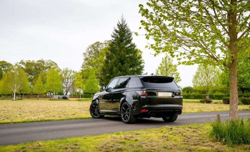 2021 (71) Land Rover Range Rover Sport 5.0 P575 V8 SVR Carbon Edition Auto 4WD Euro 6 (s/s) 5dr