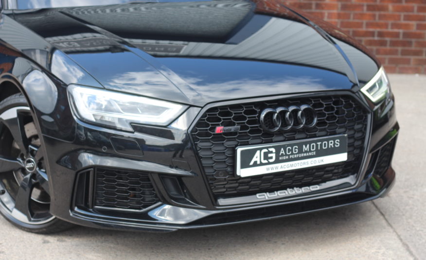 2019 (19) Audi RS3 2.5 TFSI Audi Sport Edition S Tronic quattro Euro 6 (s/s) 4dr