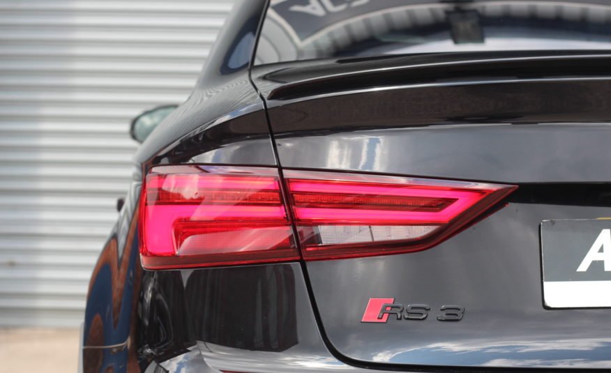 2019 (19) Audi RS3 2.5 TFSI Audi Sport Edition S Tronic quattro Euro 6 (s/s) 4dr